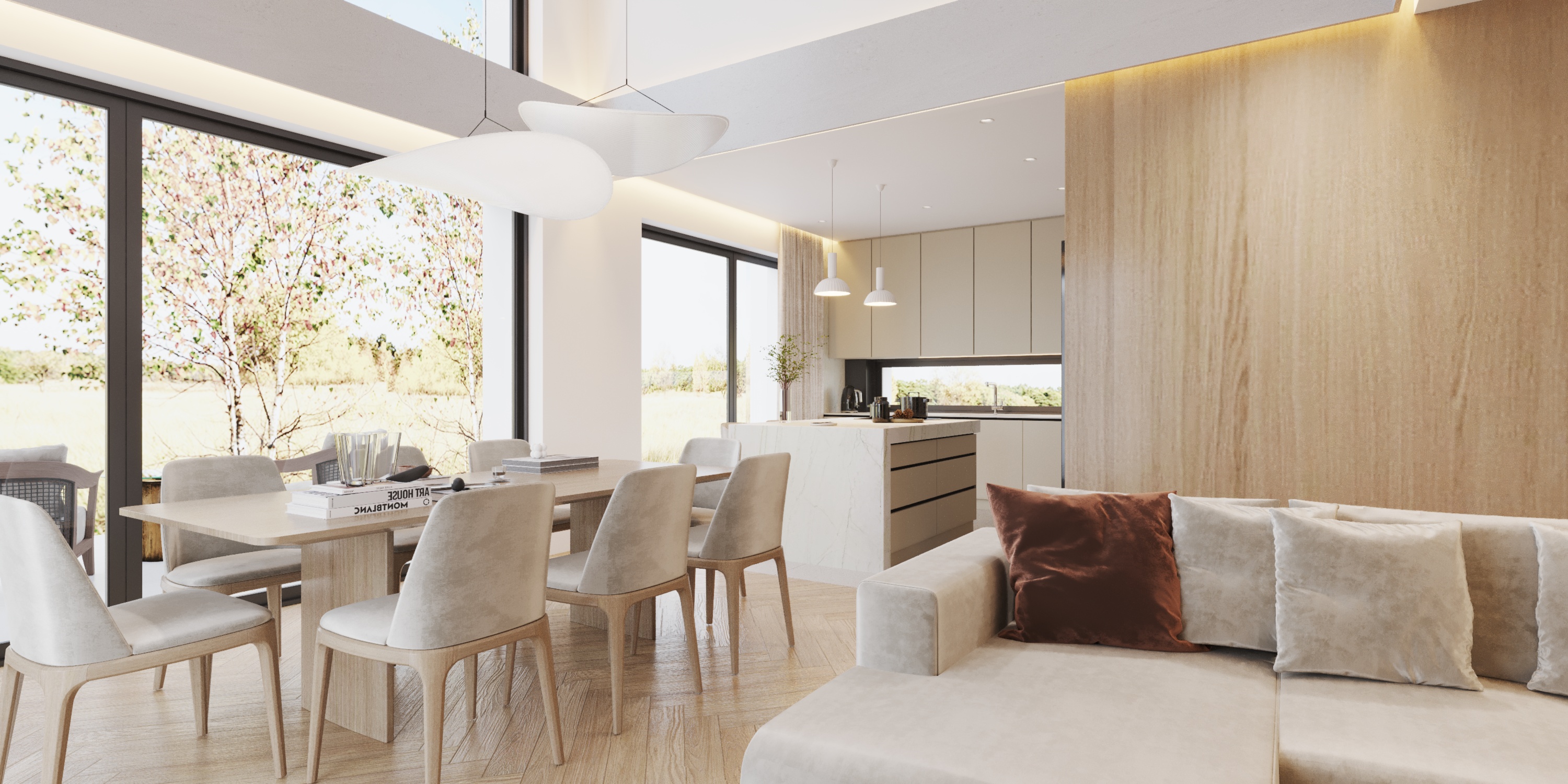 jadalnia zaprojektowana przez naszego architekta